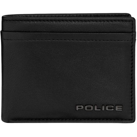 Pul kisəsi Police Grande Gents Pkt-Walt in Leather PELGW2207301 Black — Bakı