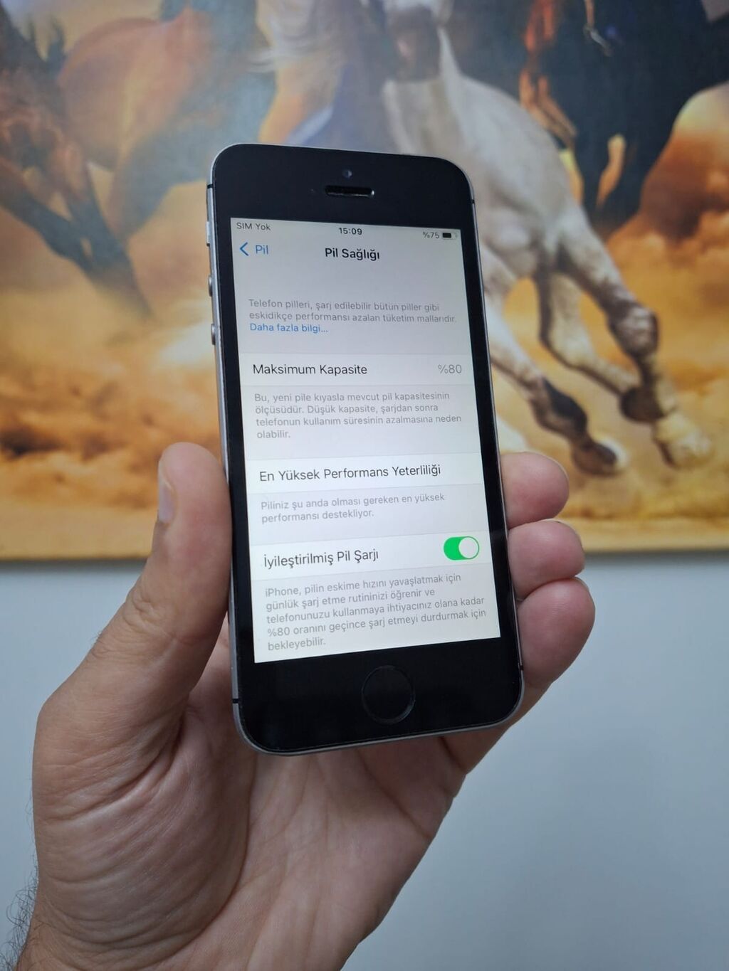 IPhone SE, 32 GB, Qara, Barmaq izi — Apple iPhone, Masazır (2)