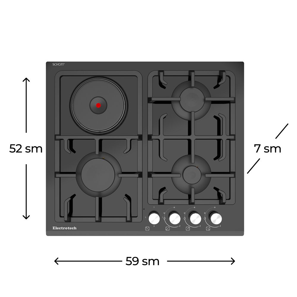 Plitə Electrotech Ikos 60 3GP CAM — Plitələr, Bakı (2)