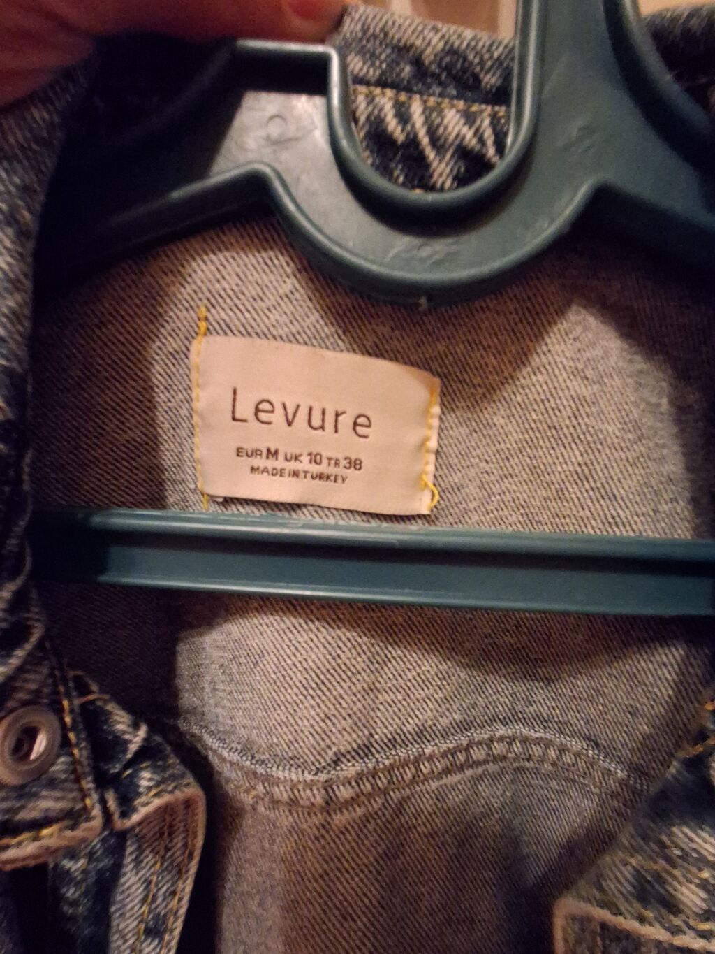 Levure brendinin cins köynəyi/gödəkçəsi - Model: Oversize kəsimli — Şəxsi əşyalar, Bakı (3)