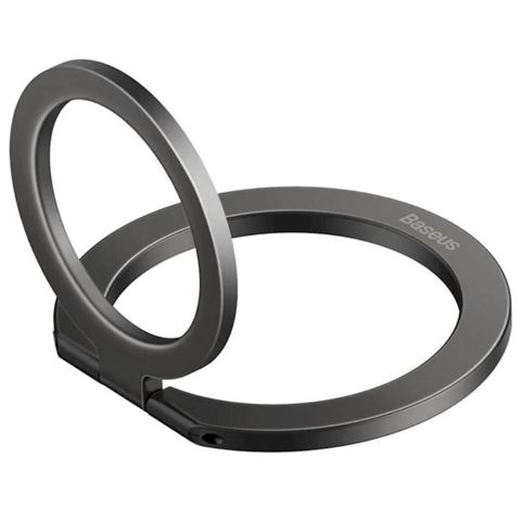 Telefon üçün tutacaq Baseus Halo Series Foldable Metal Ring Stand Grey / SUCH000013 — Bakı