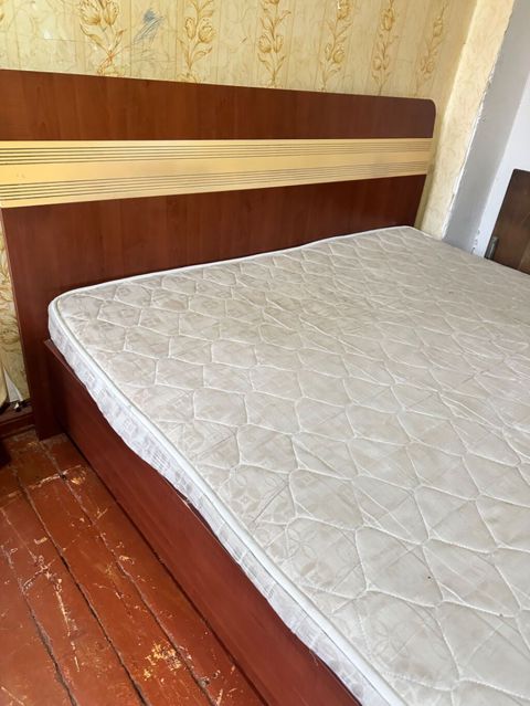 İşlənmiş, İkinəfərlik çarpayı, Bazasız, Matras ilə, Siyirməsiz — Bakı