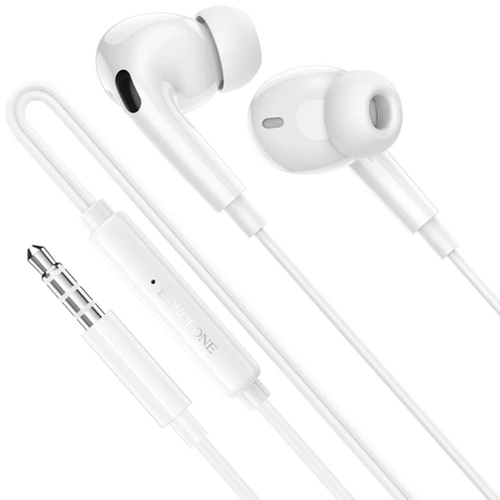 Qulaqlıq Borofone BM100 Pro Fuente White — Simli qulaqlıqlar, Bakı (2)