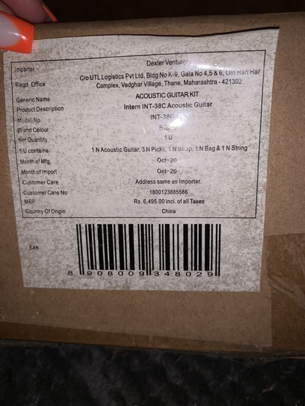 Yeni gitara hediyye verilib ama heçvaxt istifade olunmayib qutuda teze — Mallar, Bakı (4)