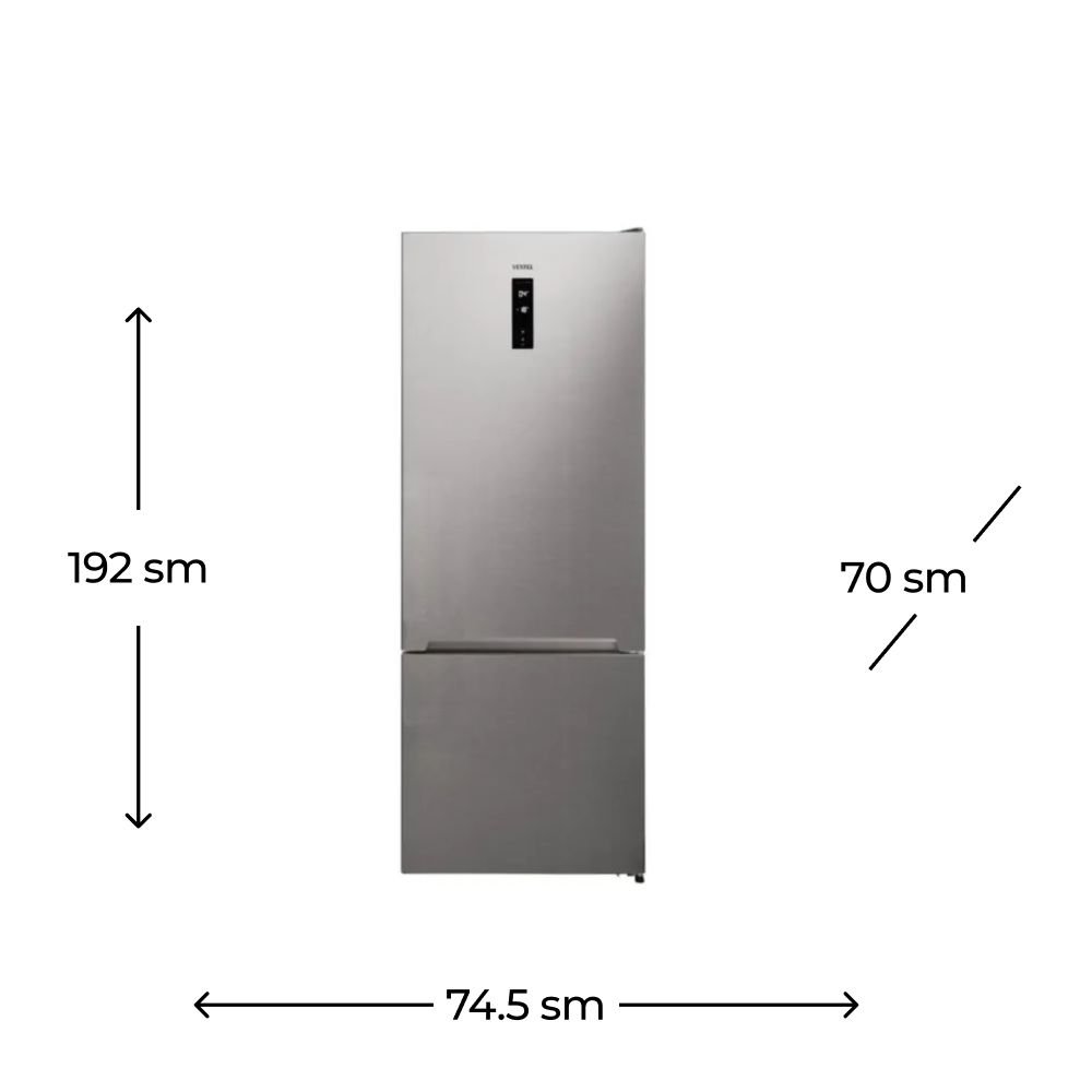 Soyuducu Vestel NFC70480A22 EX VM Wi-Fi — Soyuducular, Bakı (2)