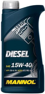 Mühərrik yağı Mannol Diesel SAE 15W-40 1L Special — Mühərrik yağları