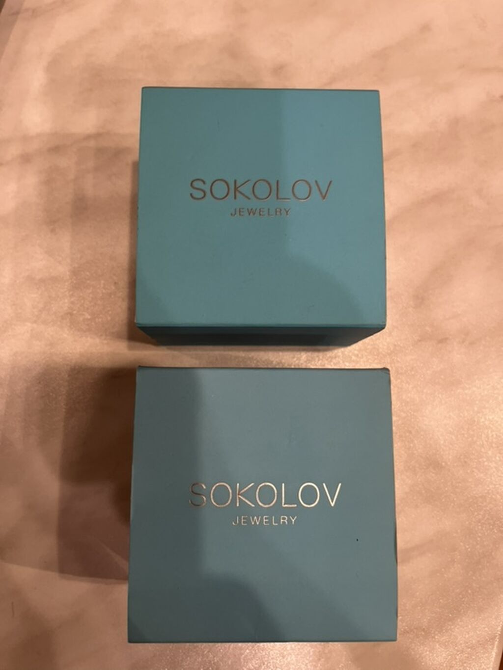 Sokolov Jewelry brendindən zərgərlik dəsti - Tərkib: üzük və sırğalar — Aksesuarlar, Bakı (2)