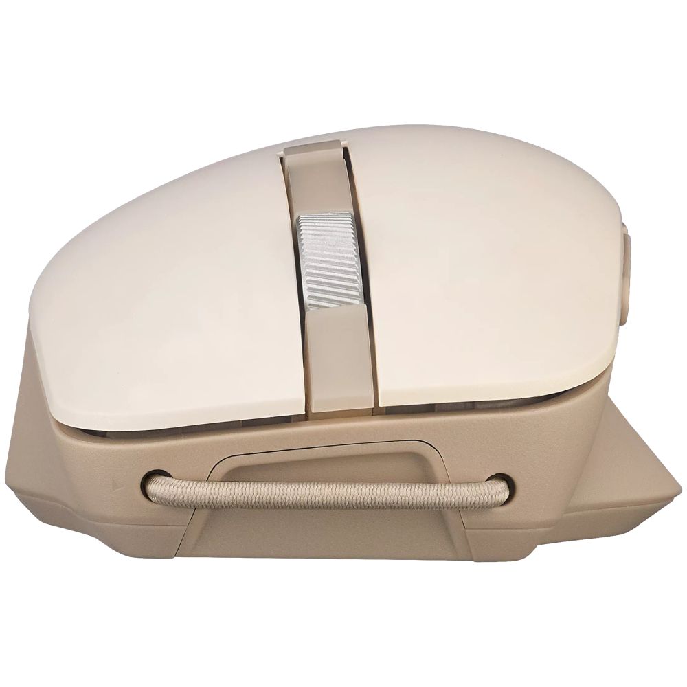 Mouse Asus SmartO MD200 Silent Plus 90XB0790-BMU0A0 Oat Milk — Klaviaturalar və siçanlar, Bakı (3)