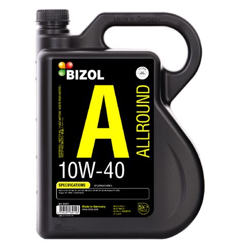 Mühərrik yağı Bizol Allround 10W-40 5 lt — Bakı