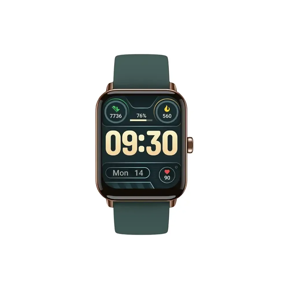Smart saat Ttec Tempus 44 mm Rectangular Case, Petrol Green (2S13WV1Y) — Bakı