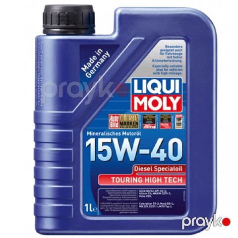 Mühərrik yağı Liqui Moly Touring High Tech Diesel 15W-40 Lm1070 — Bakı