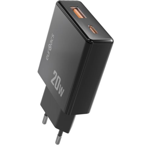 Adapter Euroacs EU-MA328 PD 20W ACHRBA844319 Black — Bakı