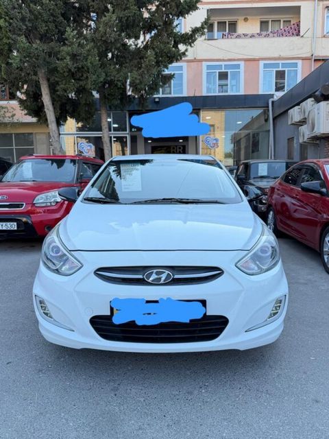Hyundai Accent, 1.4 L, 2016 il, 210 000 km — Bakı