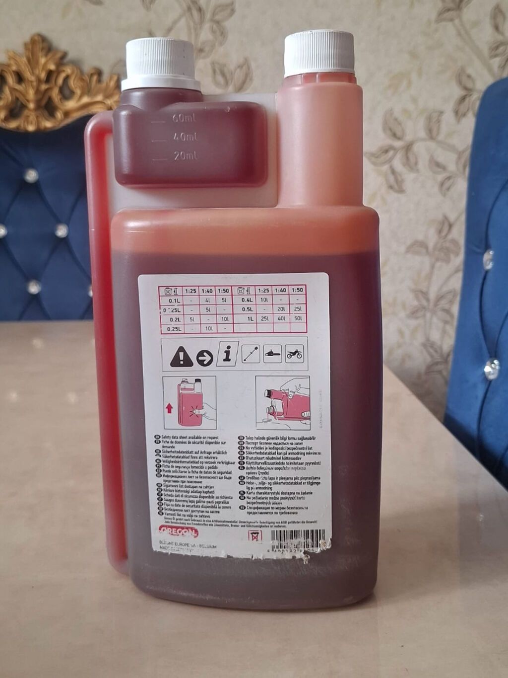 Oregon 2T sintetik iki taktlı mühərrik yağı – 1 litr - API TC, Jaso — Avto, Bakı (2)