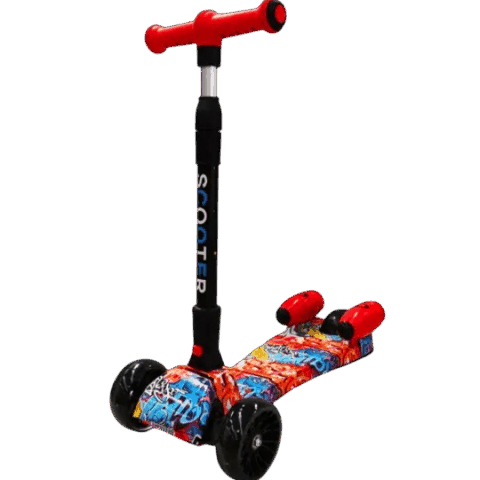 Scooter 828PA Cartoon Orange — Bakı