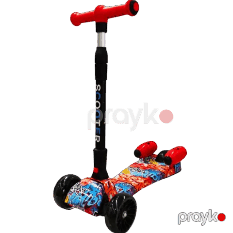 Scooter 828PA Cartoon Orange — Bakı