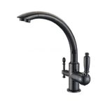 Mətbəx kranı Bompani BO01517 Black — Краны и смесители