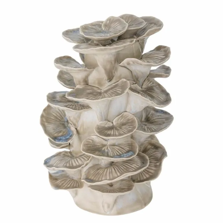 Fiqur Bloomingville Darri Deco Stoneware Grey 19x24x17 sm — Bakı