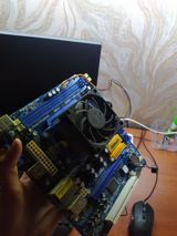 ASRock ana plata + CPU soyuducu Xüsusiyyətlər: - Model: ASRock (şin — Motherboards