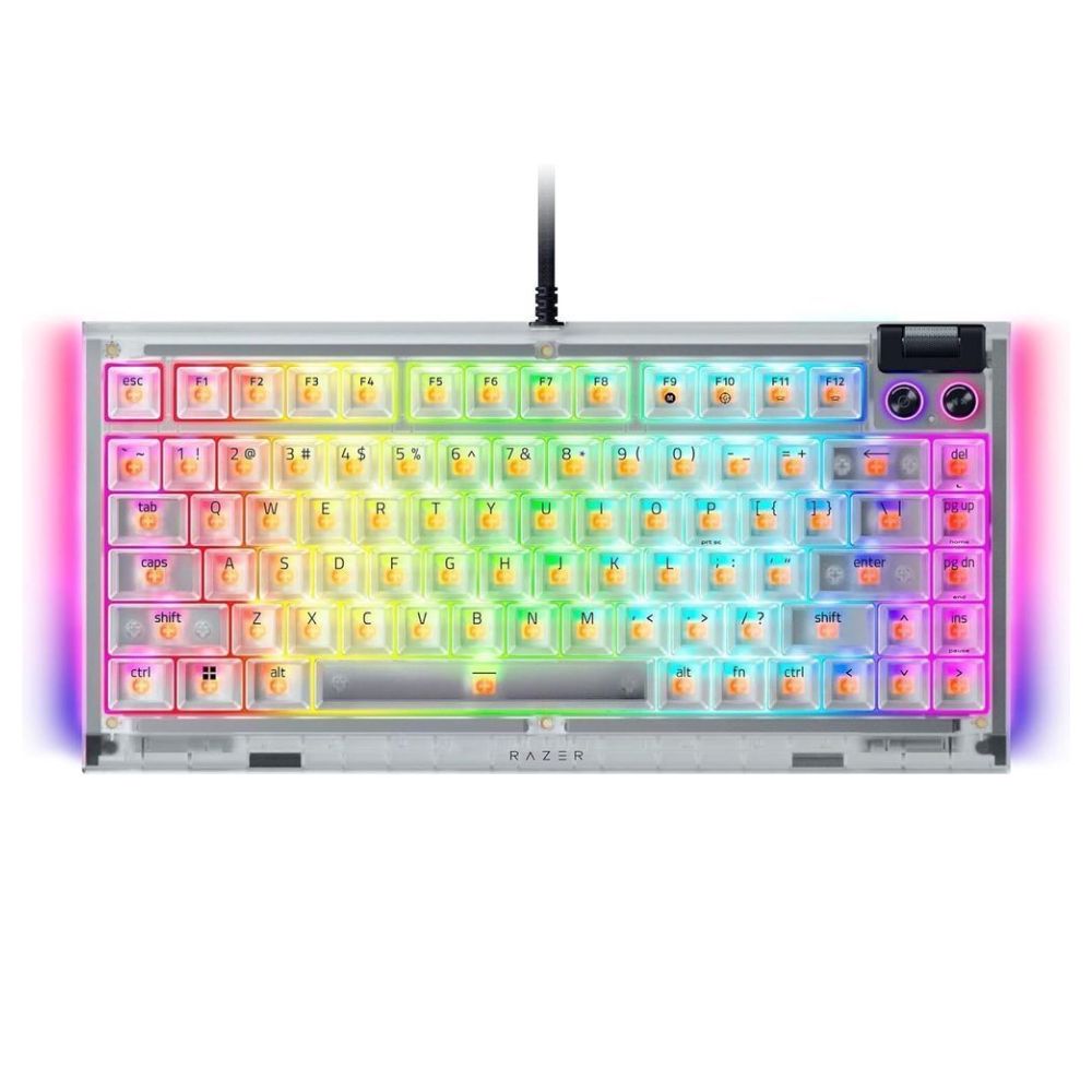 Oyun klaviaturası Razer BlackWidow V4 RZ03-05003500-R3M1 Phantom White — Klaviaturalar və siçanlar, Bakı (3)
