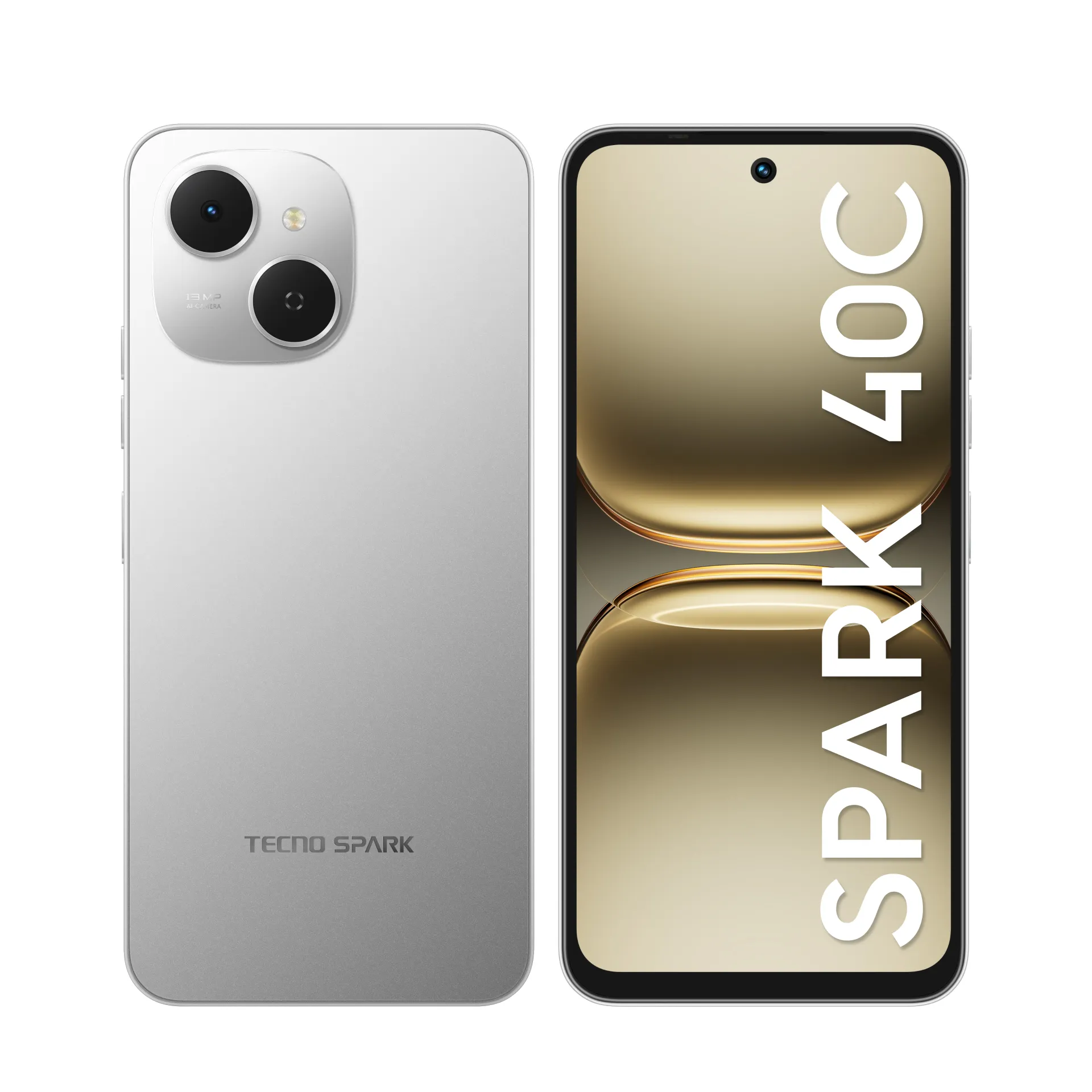 Smartfon Tecno Spark 40C 4GB/128GB Titanium Grey — Bakı