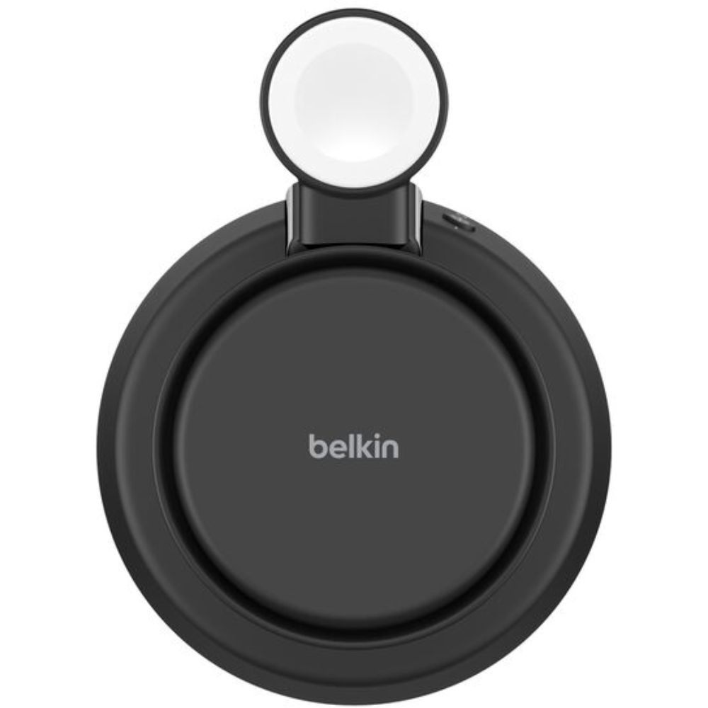 Simsiz enerji toplama cihazı Belkin 25W 3in1 WIZ040KQCH Black — Mallar, Bakı (3)