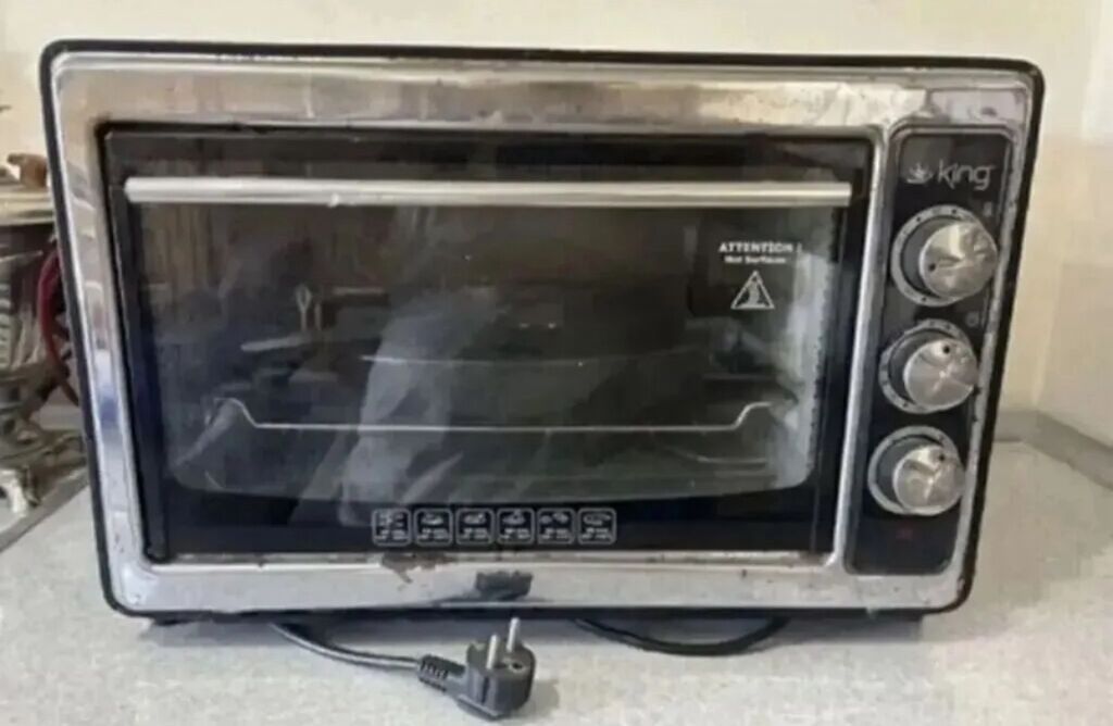 King mini‑soba (elektrik tost/konveksiya tipli) Xüsusiyyətlər: - Ön — Mətbəx texnikası, Bakı (5)