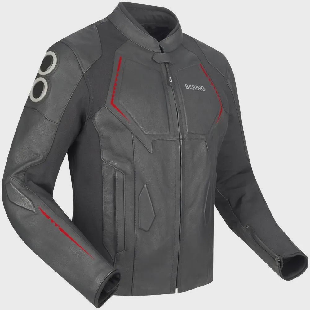 Gödəkçə berıng jacket radıal BCB601 black/red (XL) — Motosiklet geyimi, Bakı