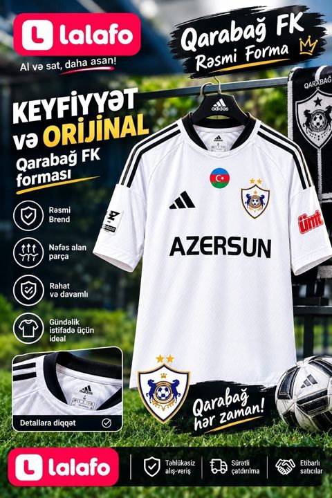 Futbolka, Adidas, S, rəng - Ağ — Bakı