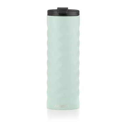 Termo fincan Ardesto Travel mug Bright city 400 ml Green (AR2640GR) — Термосы и термокружки