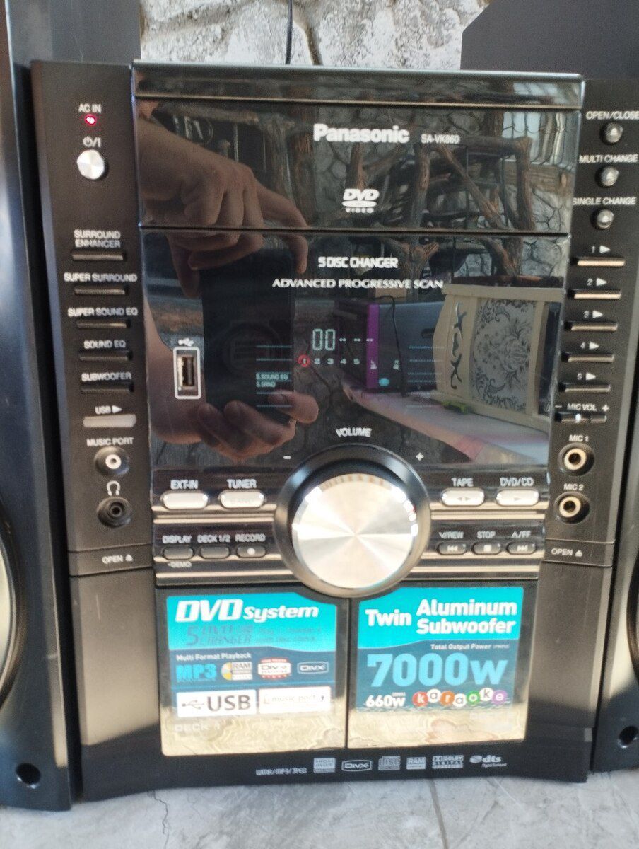Musiqi mərkəzi Panasonic 5.1 — Elektronika, Bakı (10)