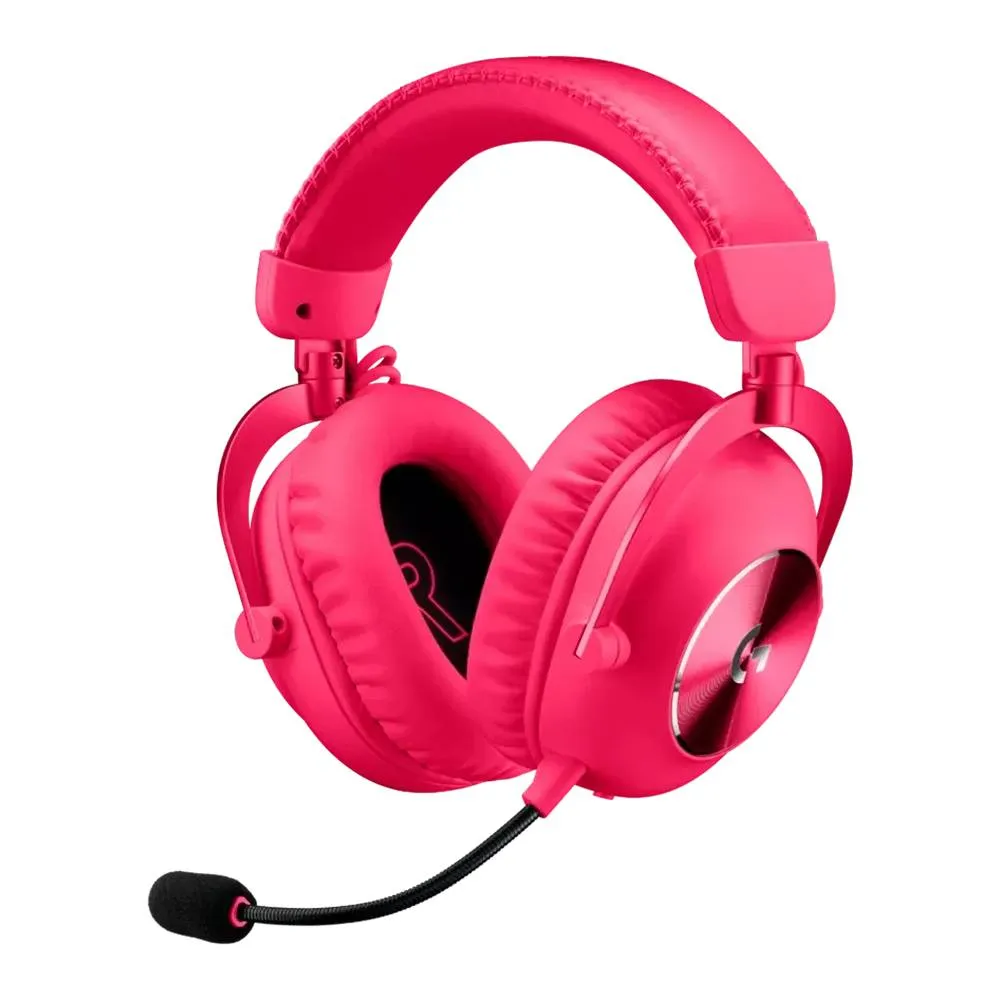 Oyun üçün simsiz qulaqlıq Logitech G Pro X 2 Lightspeed 2.4GHZ Magenta (L981-001275) — Bakı