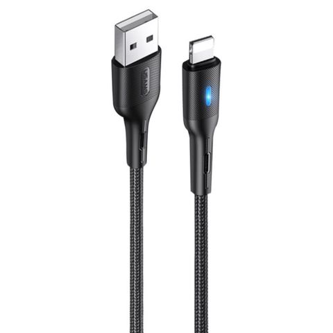 Naqil Usams US-SJ425 USB Type-A to Lightning 1.2 m SJ425USB01 Black — Bakı