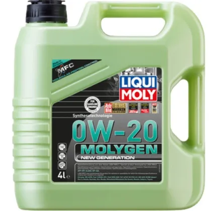 Avtomobil mühərrik yağı Liqui Moly Molygen New Generation 0W-20 4L (21357) — Bakı