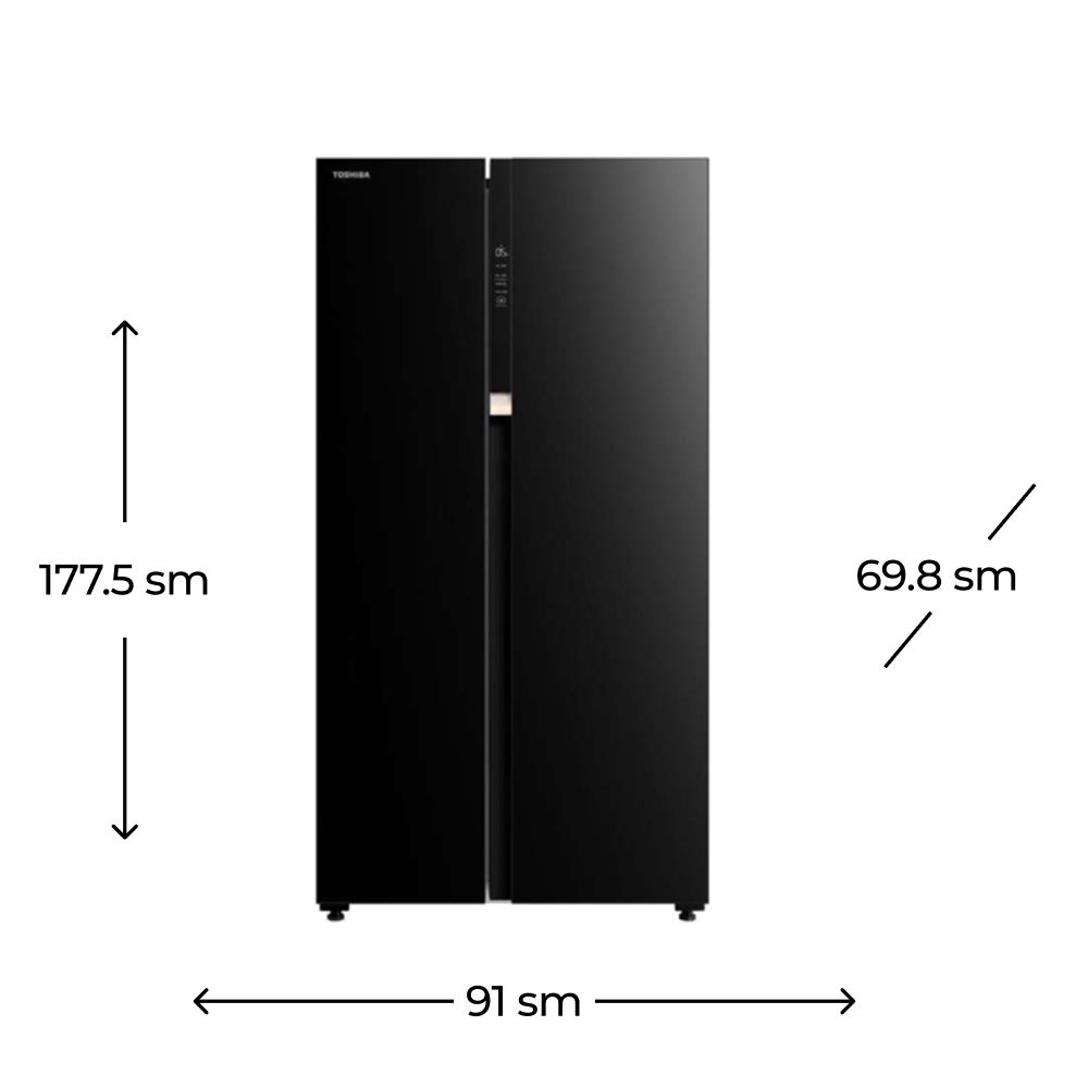Soyuducu Toshiba GR-RS780WI-PGJ(22) — Soyuducular, Bakı (4)