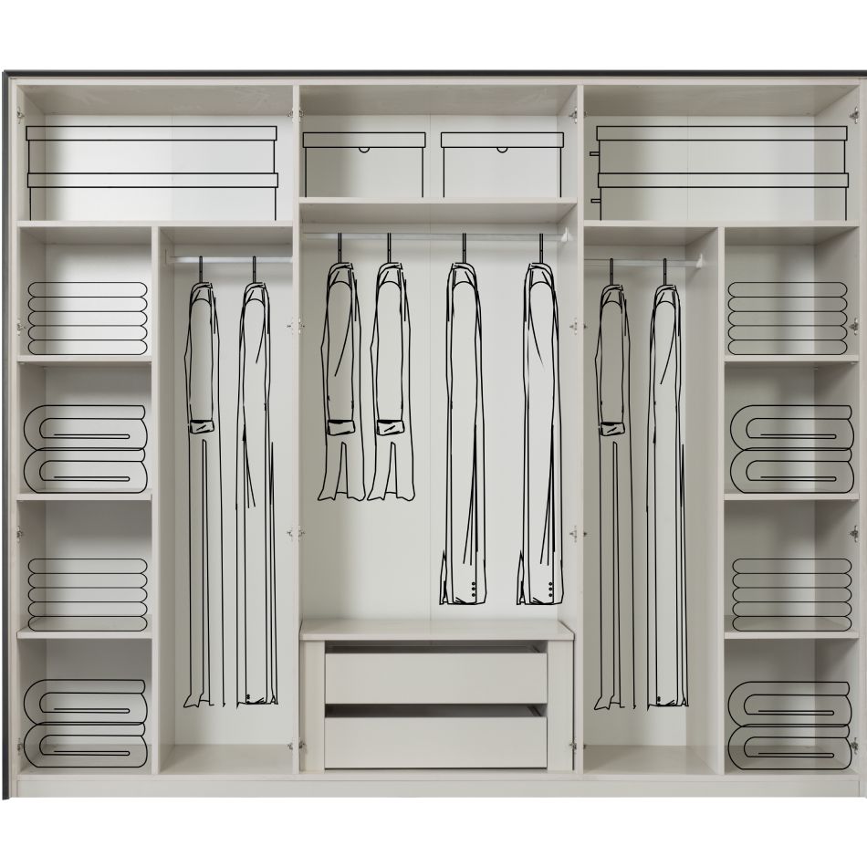 Dolab Decohill Mona (6 qapılı) — Mebel, Bakı (2)