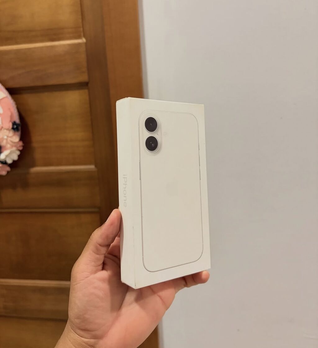 IPhone 16, 128 GB, Ağ, Zəmanət, Simsiz şarj, Face ID — Apple iPhone, Bakı (8)