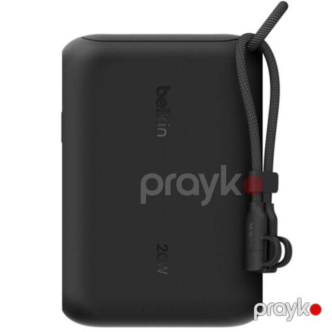 Power Bank Belkin 20W 10000 mAh BPB027HQBK Black — Bakı