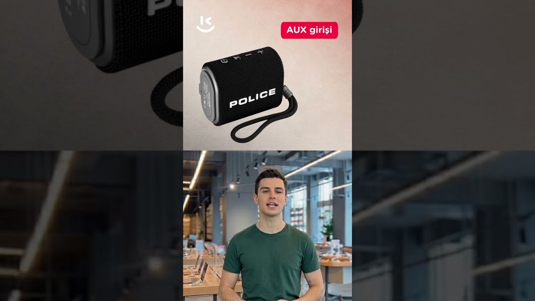 Portativ akustika Police Freedom Of Sound Speaker I PEVCS0000103 — Mallar, Bakı (3)