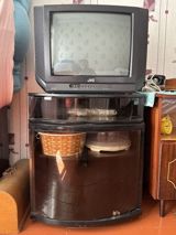 JVC kineskop televizoru və şkaf Məhsulun təsviri: - Brend/model: JVC — TV və video texnikası