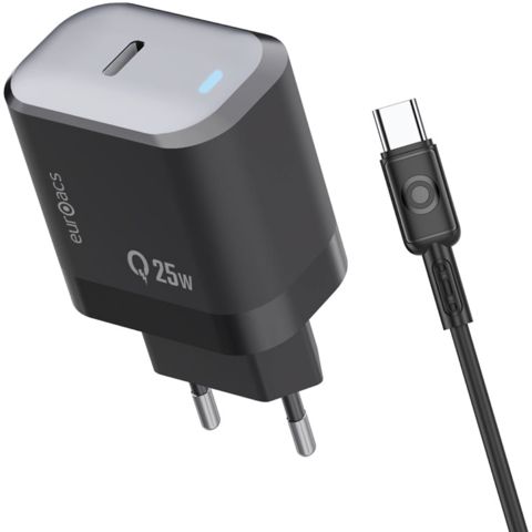 Adapter Euroacs PD 25W USB Type-C EU-MQ711 ACHRHM844315 — Bakı