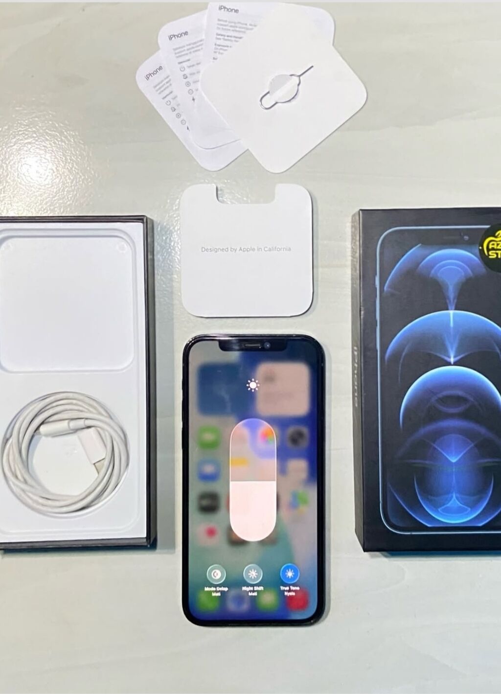 IPhone 12 Pro, 256 GB, Pacific Blue, Zəmanət, Kredit, Simsiz şarj — Apple iPhone, Bakı (5)