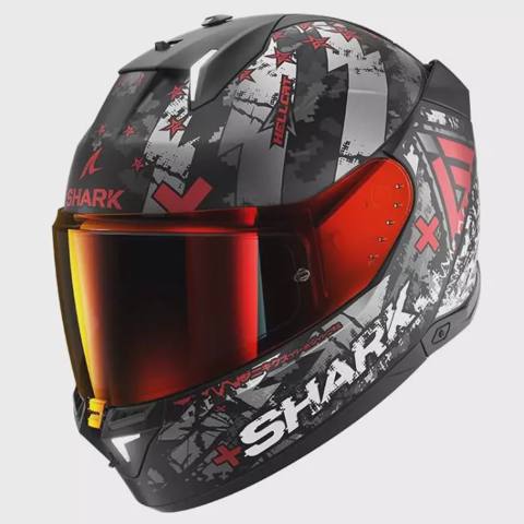 Dəbilqə shark helmet skwal I3 hellcat mat l — Мотоэкипировка
