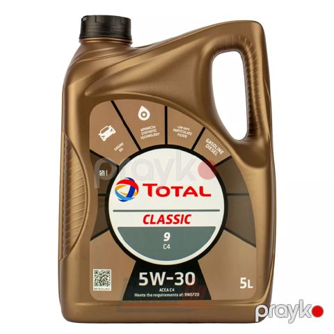Mühərrik yağı Total Classic 9 C4 5W-30 5L — Bakı