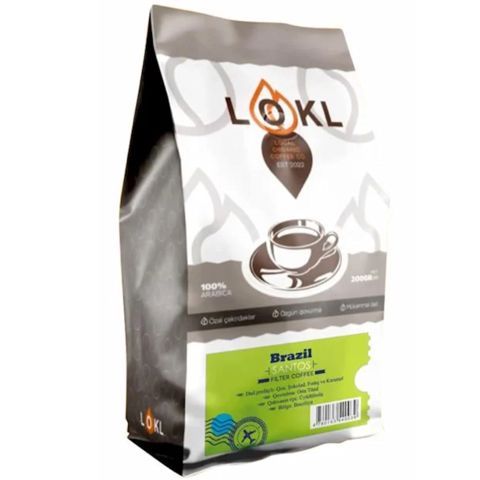 Qəhvə Lokl Brazil Santos Filter 200 qr — Bakı