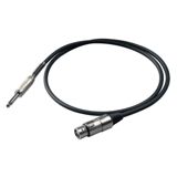 Proel BULK200LU10 6.3 mm mono jack - XLR female / 10 m — Musiqi Alətləri — Aksesuarlar