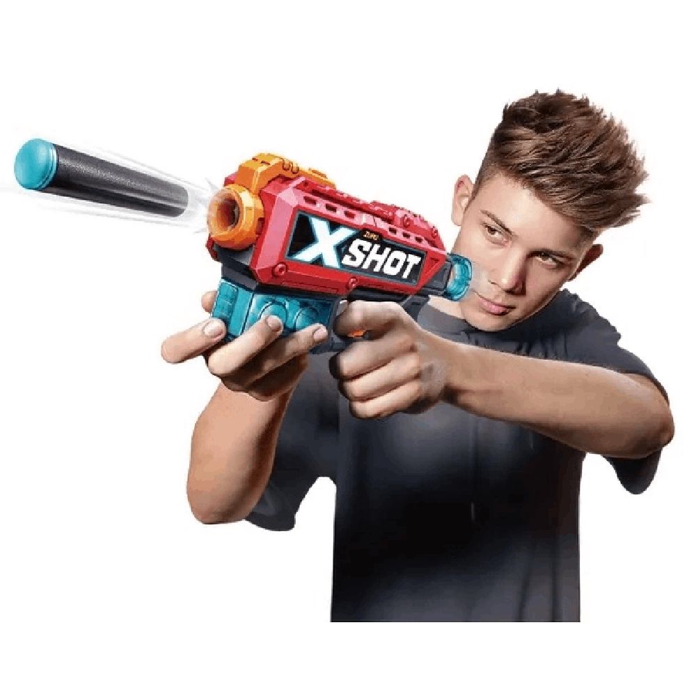 Zuru 2022-S001-X Shot Excel Double Kickback (8DART,6CANS) 193052040329 — Mallar, Bakı (3)