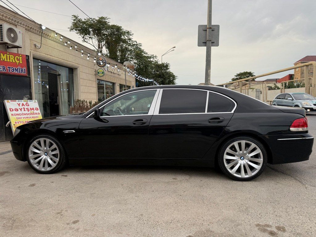 BMW 750, 4.8 L, 2007 il, 309 000 km — Avtomobillər, Bakı (4)