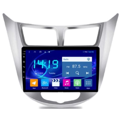 Avtomobil üçün monitor Android King Cool TS7 2/32 GB & Carplay For Hyundai Accent 2012-2017 — Bakı