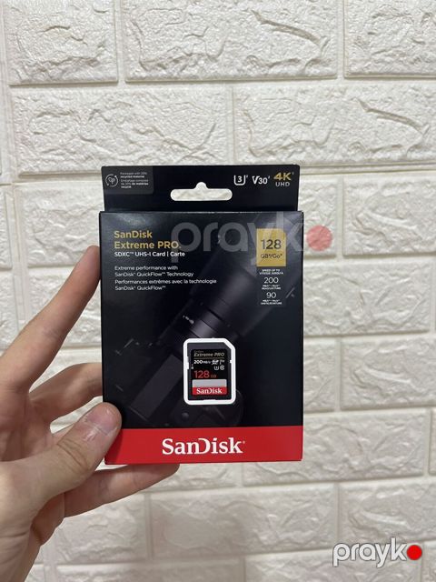 SanDisk Extreme PRO Sdxc Uhs-ı yaddaş kartı – 128 GB - Model: SanDisk — Bakı